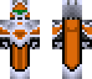 orange head knight