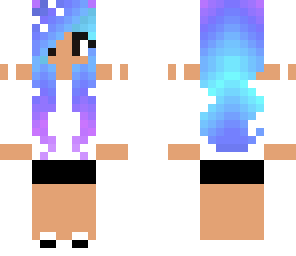 blue ombre