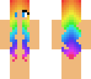 rainbow girl