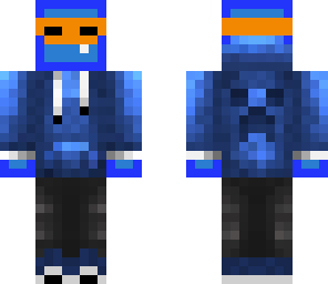 blue hood