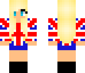 union jack girl