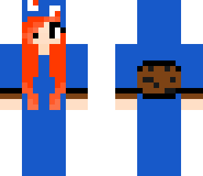 cookie monster red head