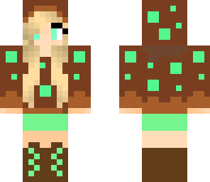 mint chocolate cake girl