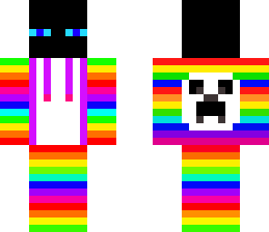 rainbow enderman