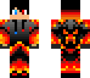 fire blue boy