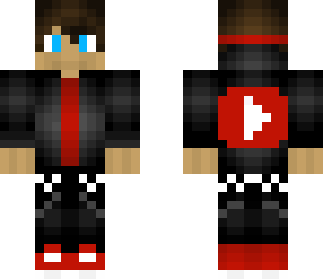 youtuber in red