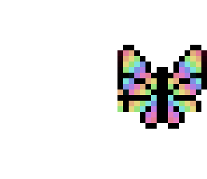 rainbow butterfly
