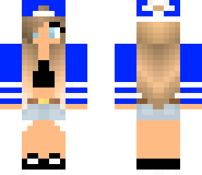 blue girl