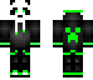 green panda green eyes