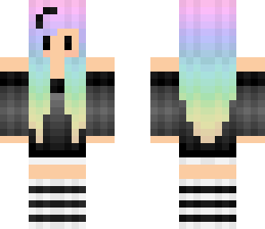 rainbow girl
