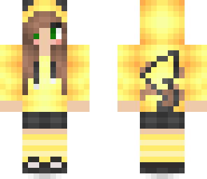 edited pika girl
