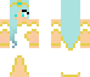 blue elf girl