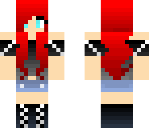 girl with red hair