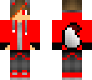 red casual wolf