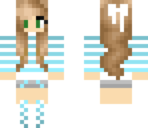 cute stripe girl edit