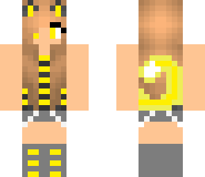 yellow kitty girl