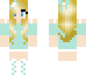 teal girl