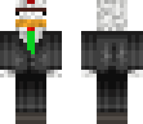 derp chicken in a suit