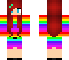 rainbow girl