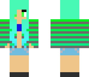green girl