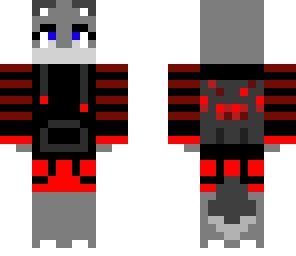wolf in a spider hoodie