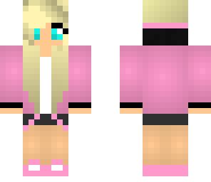 edited pink girl