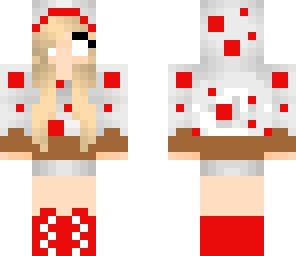 herobrine cake girl