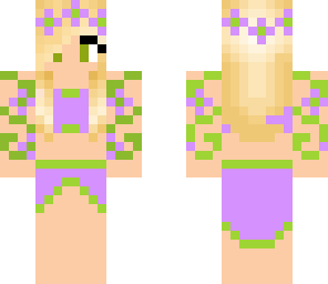 purple woodlen fairy