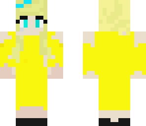 yellow dress