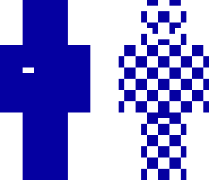 blue checkerboard