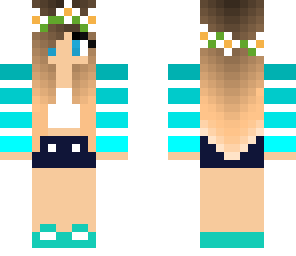 blue spring girl