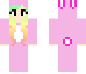 pink bunny onesie