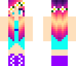 cute aqua girl