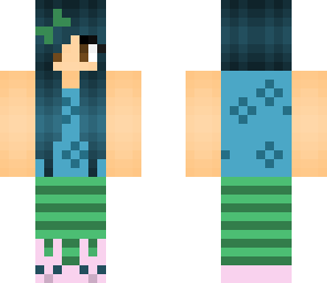 edited auqua fairy pj's girl