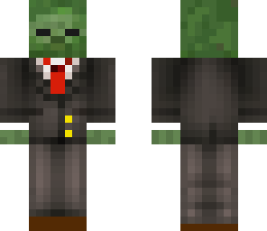 zombie with an suit