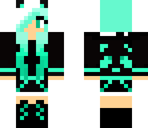 cute panda girl skin