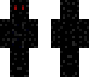 black with red