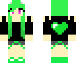 green girl