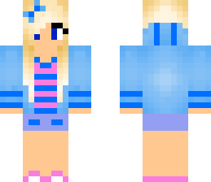 stripy girl