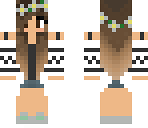 my cute flower girl skin 