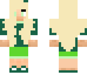 edited sea green girl