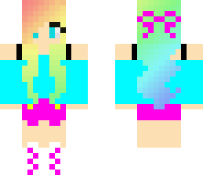 rainbow girl