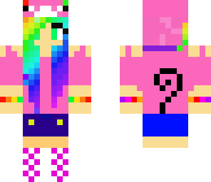 edit rainbow skin