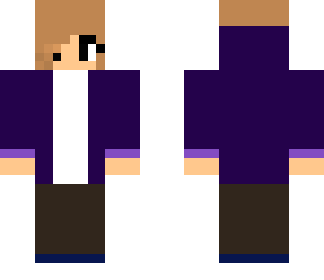 girl with purple hoodie