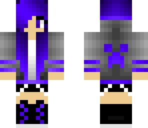 purple girl
