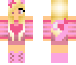 heart girl cat girl