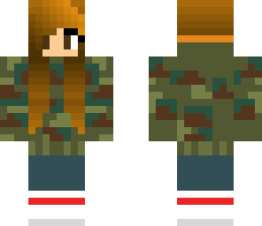 camo girl with socks