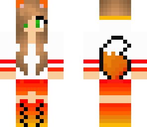fire wolf girl