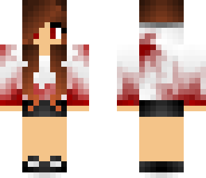 bloody hoodie girl