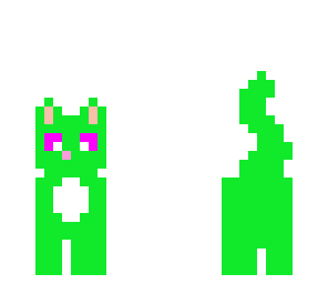 green kitty